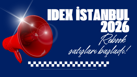IDEX İstanbul 2026 Rebook satışları başladı!